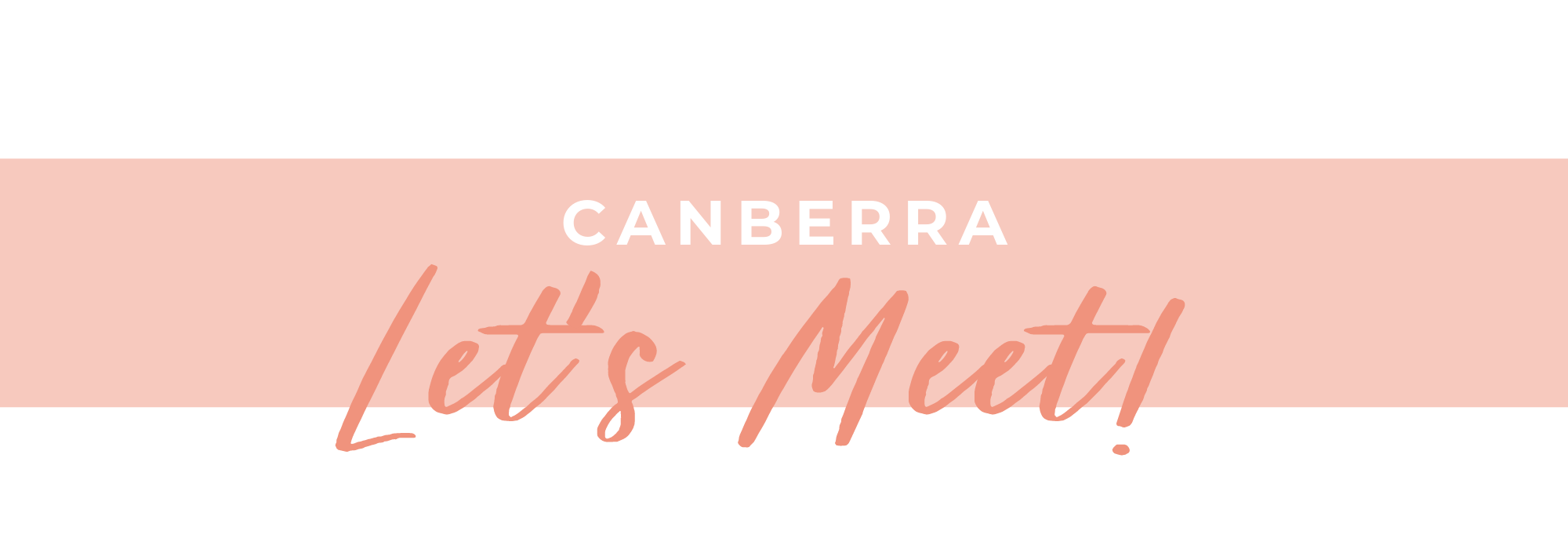 Let's Meet Canberra header Let's Reconnect with special guest A/Prof Caroline Ford