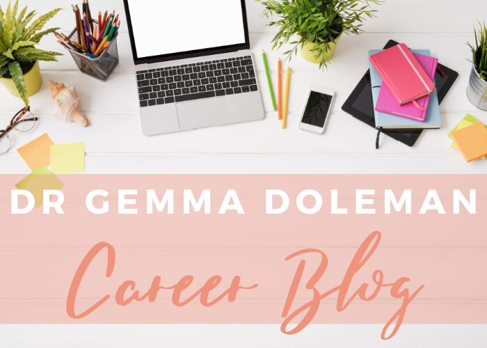 Career Blog Dr Gemma Doleman